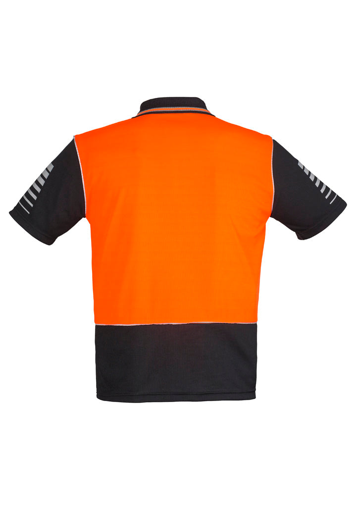 GCZH236 Mens Hi Vis Zone Short Sleeve Polo