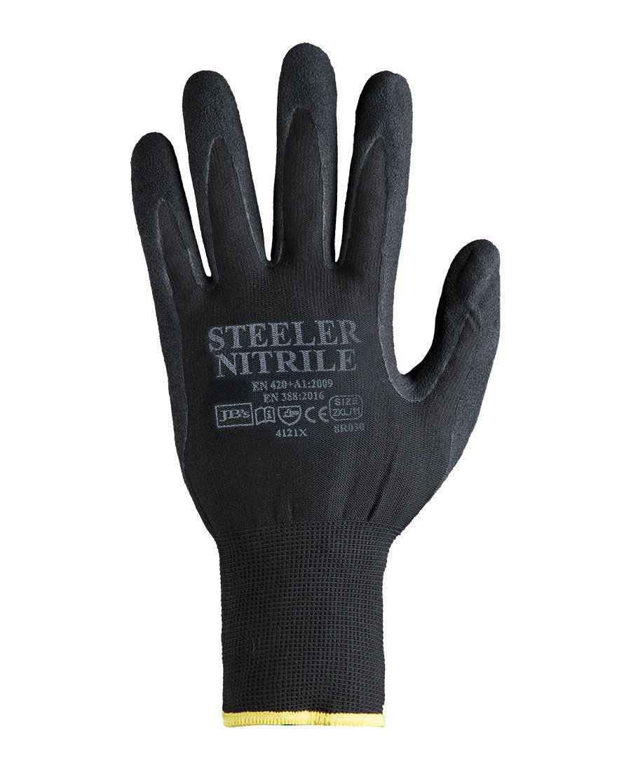 JB'S STEELER SANDY NITRILE GLOVE (12 PACK)
8R030