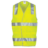 DNC Day/Night Safety Vest with Hoop & Shoulder Generic R/Tape
Product Code: 3503