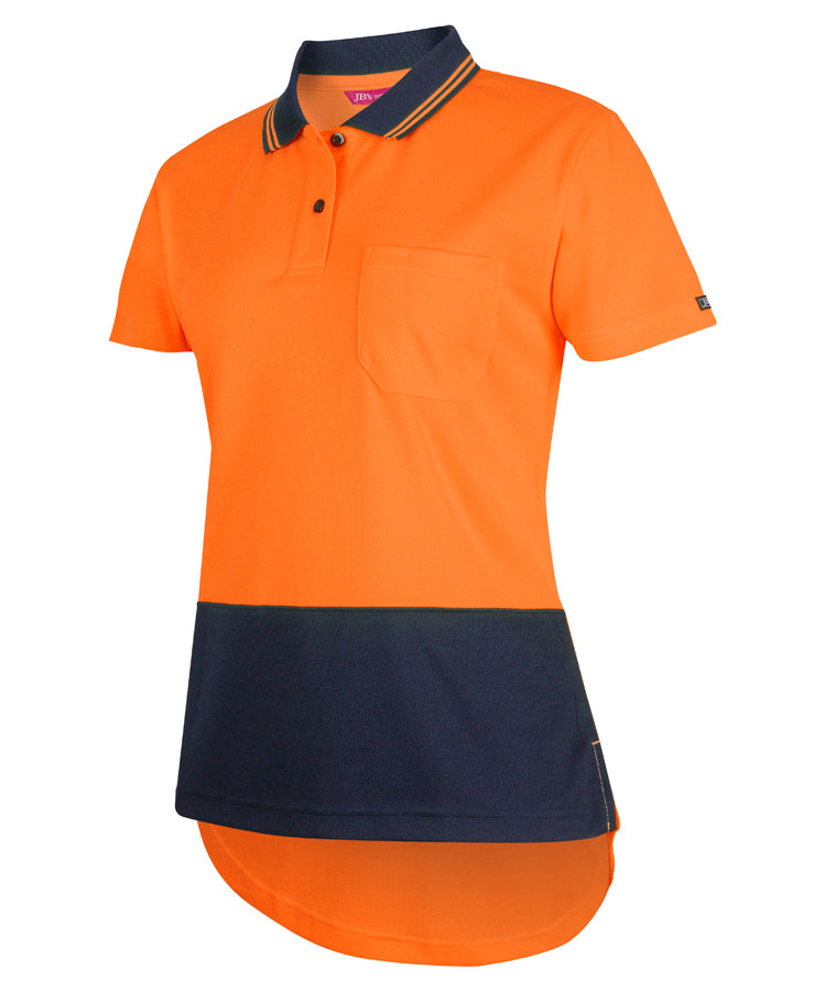 JB'S LADIES HI VIS S/S DROP TAIL POLO
6HDS1