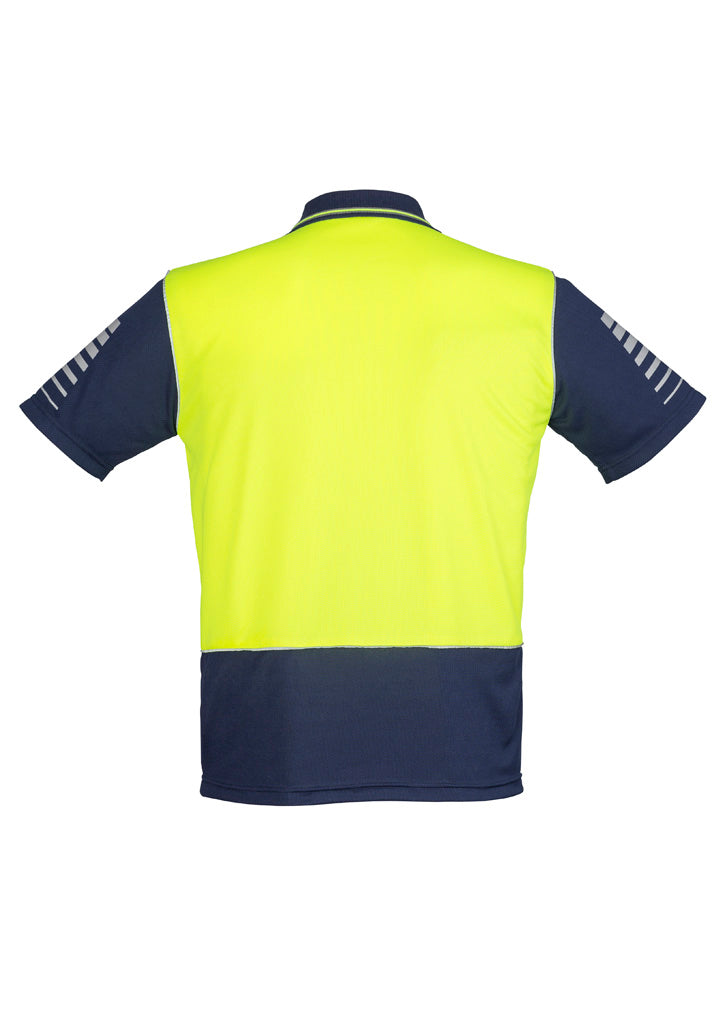 GCZH236 Mens Hi Vis Zone Short Sleeve Polo