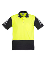 GCZH236 Mens Hi Vis Zone Short Sleeve Polo