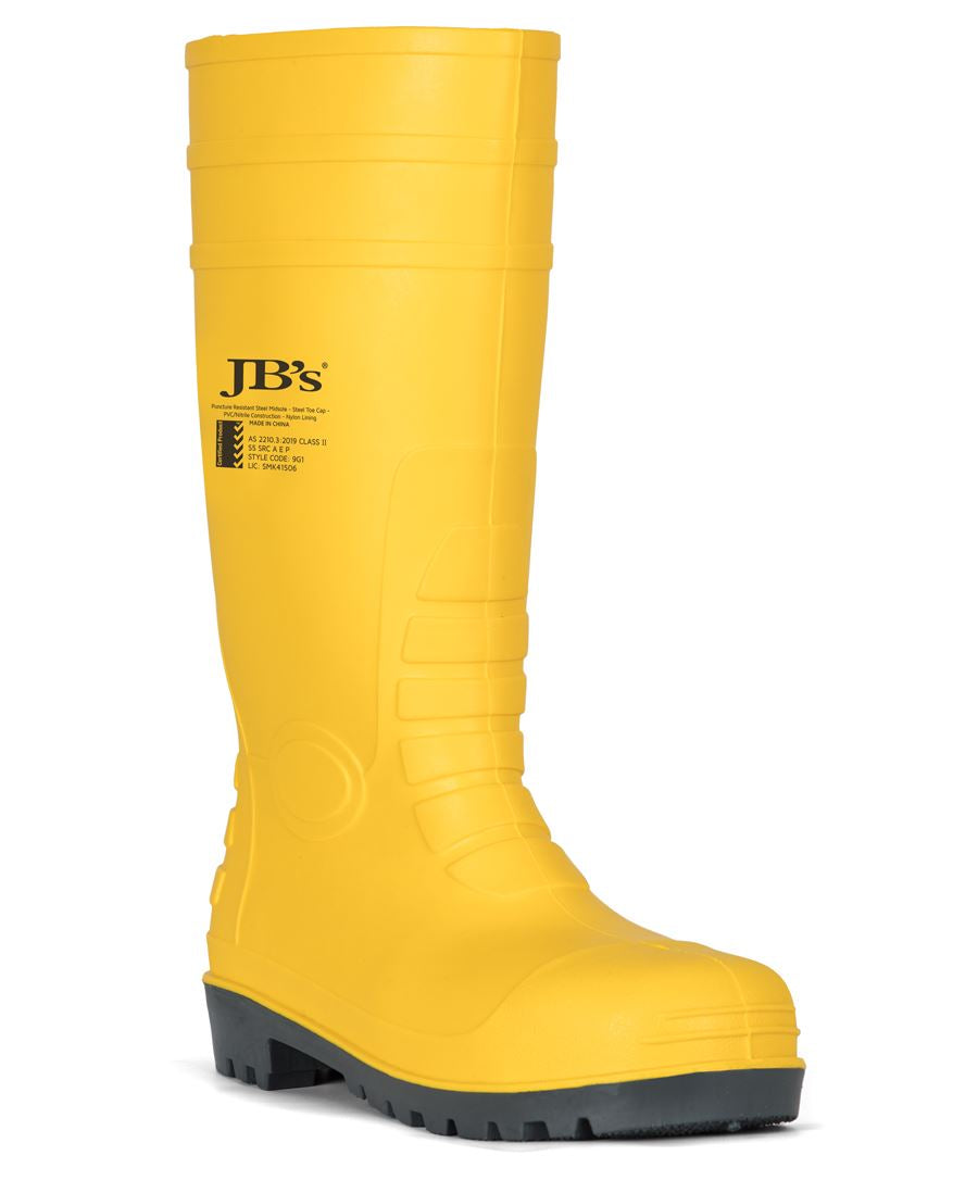 JB'S STEEL TOE CAP AND STEEL PLATE GUMBOOT
9G1