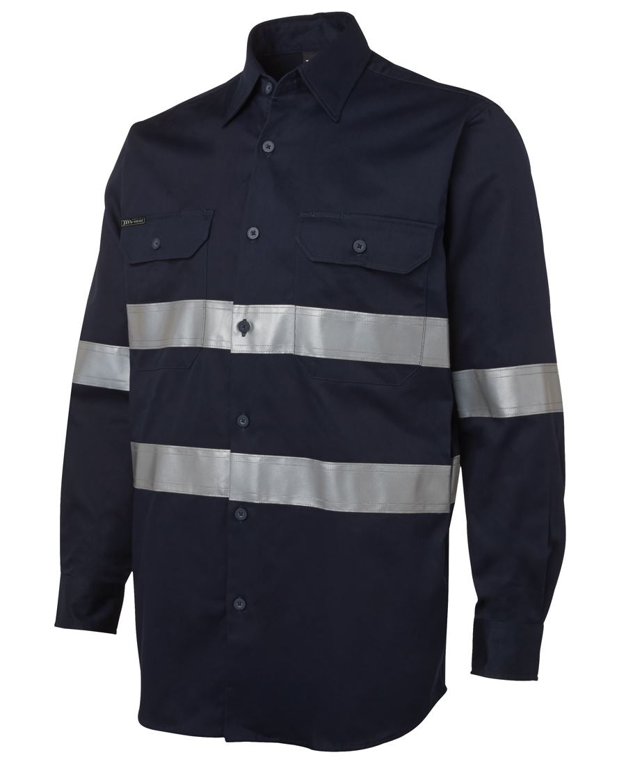 JB'S L/S 190G WORK SHIRT WITH REFLECTIVE TAPE
6HDNL