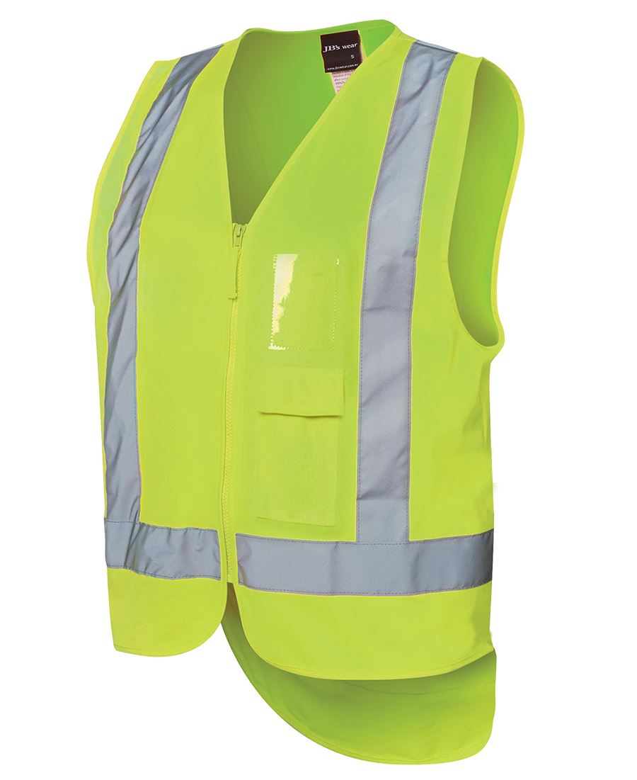 JB'S HI VIS ZIP DROP TAIL H PATTERN (D+N) VEST
6DNDV