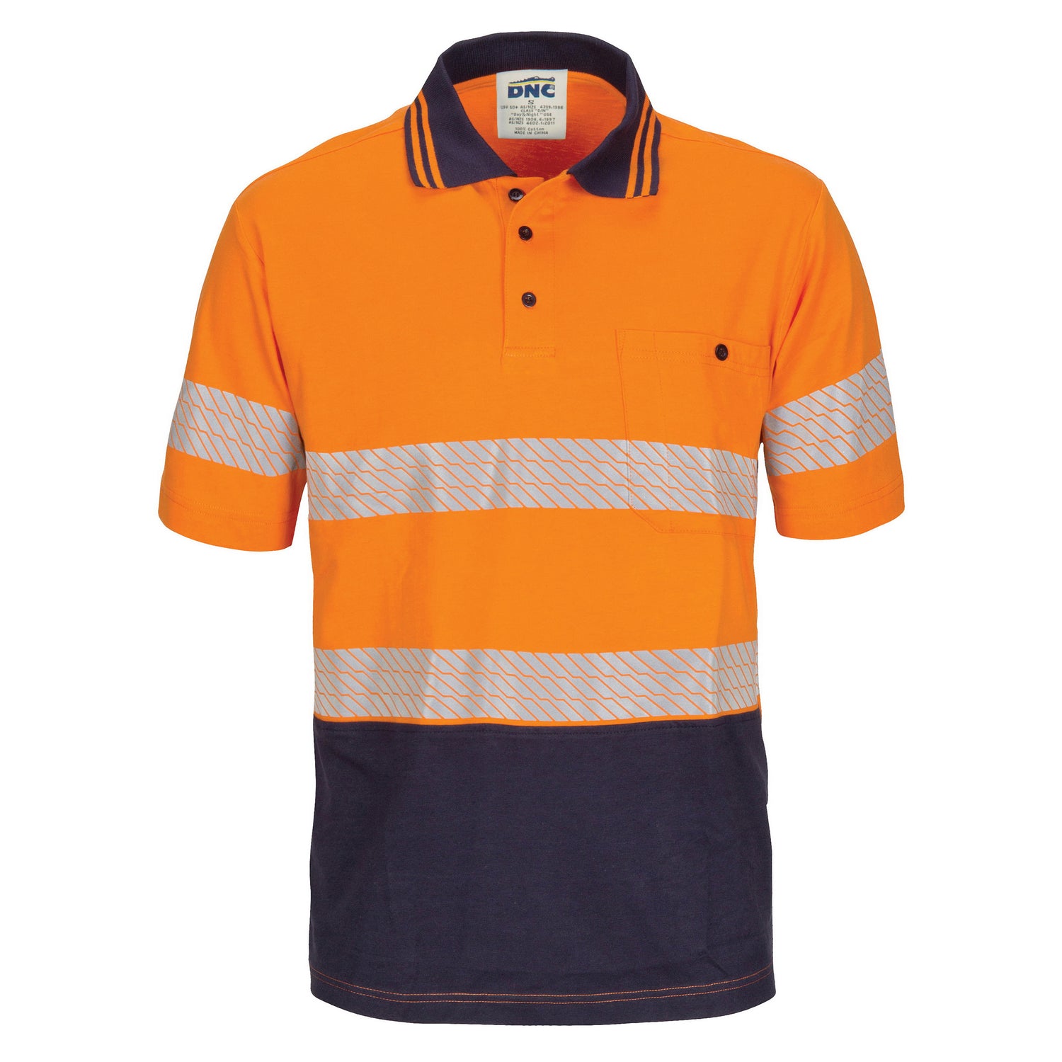 DNC HIVIS Segment Taped Cotton Jersey Polo - Short Sleeve
Product Code: 3515