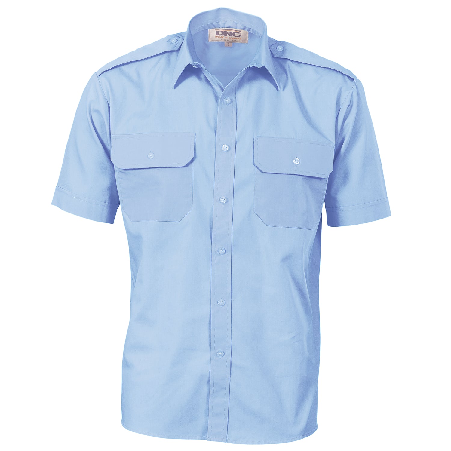 DNC Epaulette Polyester/Cotton Work Shirt - Short Sleeve
Product Code: 3213