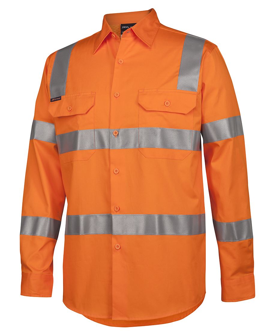 JB'S HI VIS (D+N) L/S 150G AUST. RAIL WORK SHIRT
6DNWR