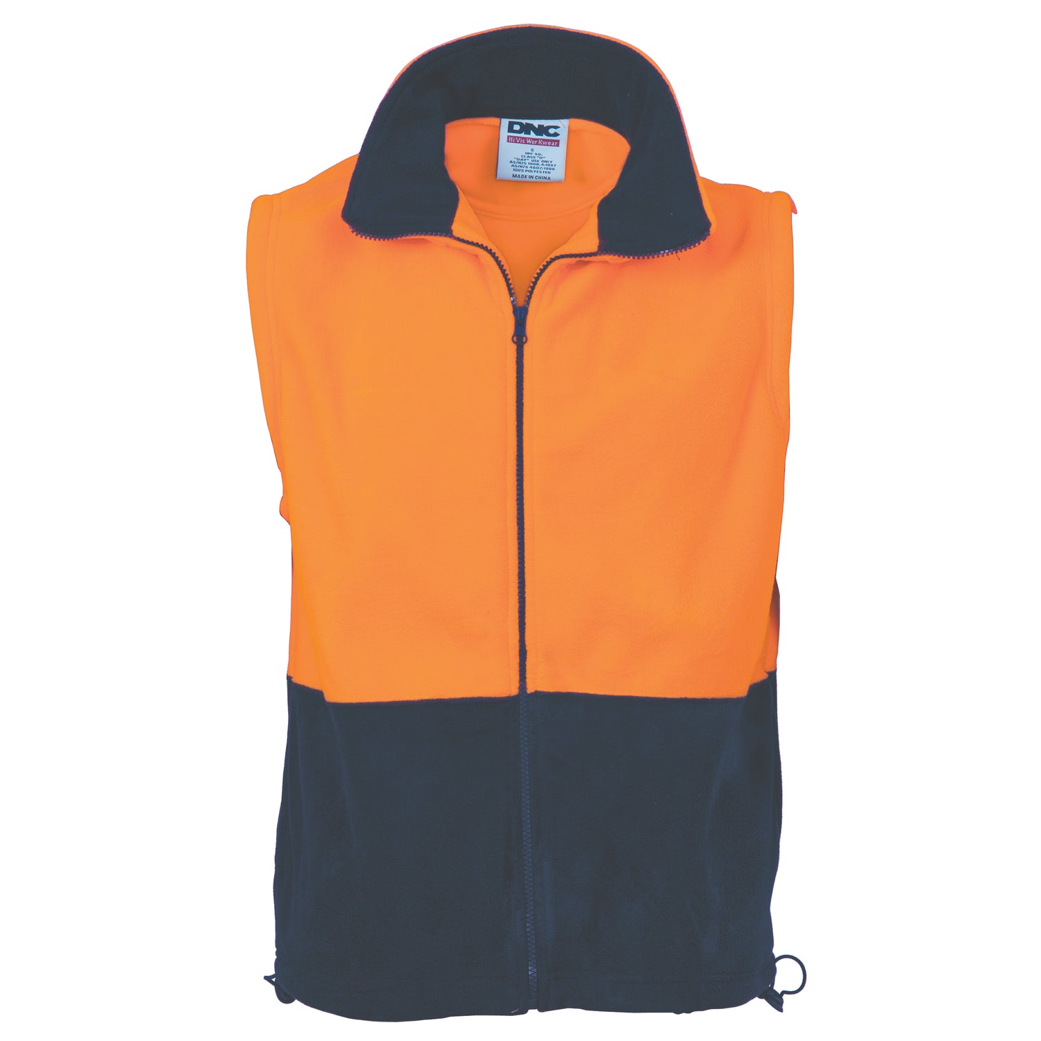 DNC HiVis Two Tone Full Zip Polar Fleece Vest
Product Code: 3828