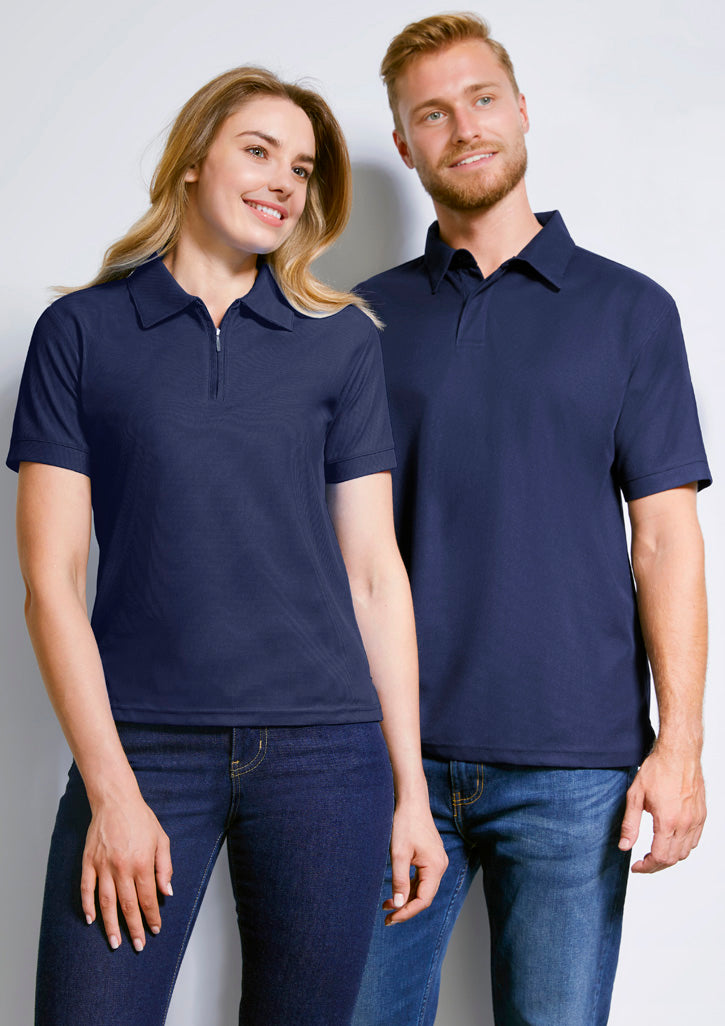 Womens Micro Waffle Short Sleeve Polo
P3325