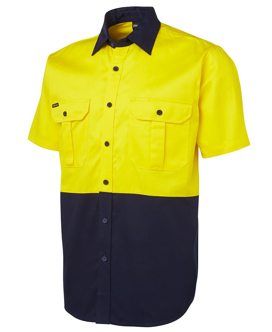 JB'S HI VIS S/S 190G WORK SHIRT
6HWS