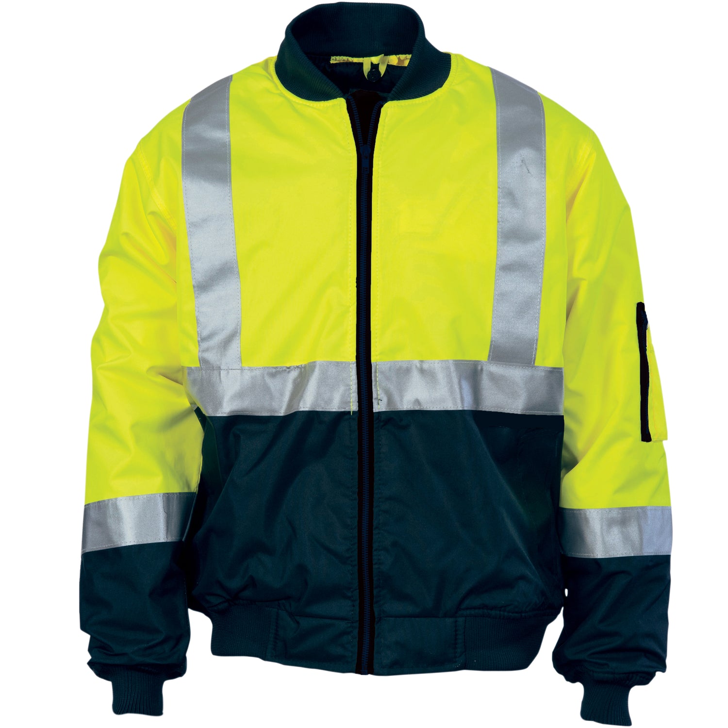 DNC HIVIS 2 TONE BOMBER JACKET WITH CSR R/TAPE
Product Code: 3762