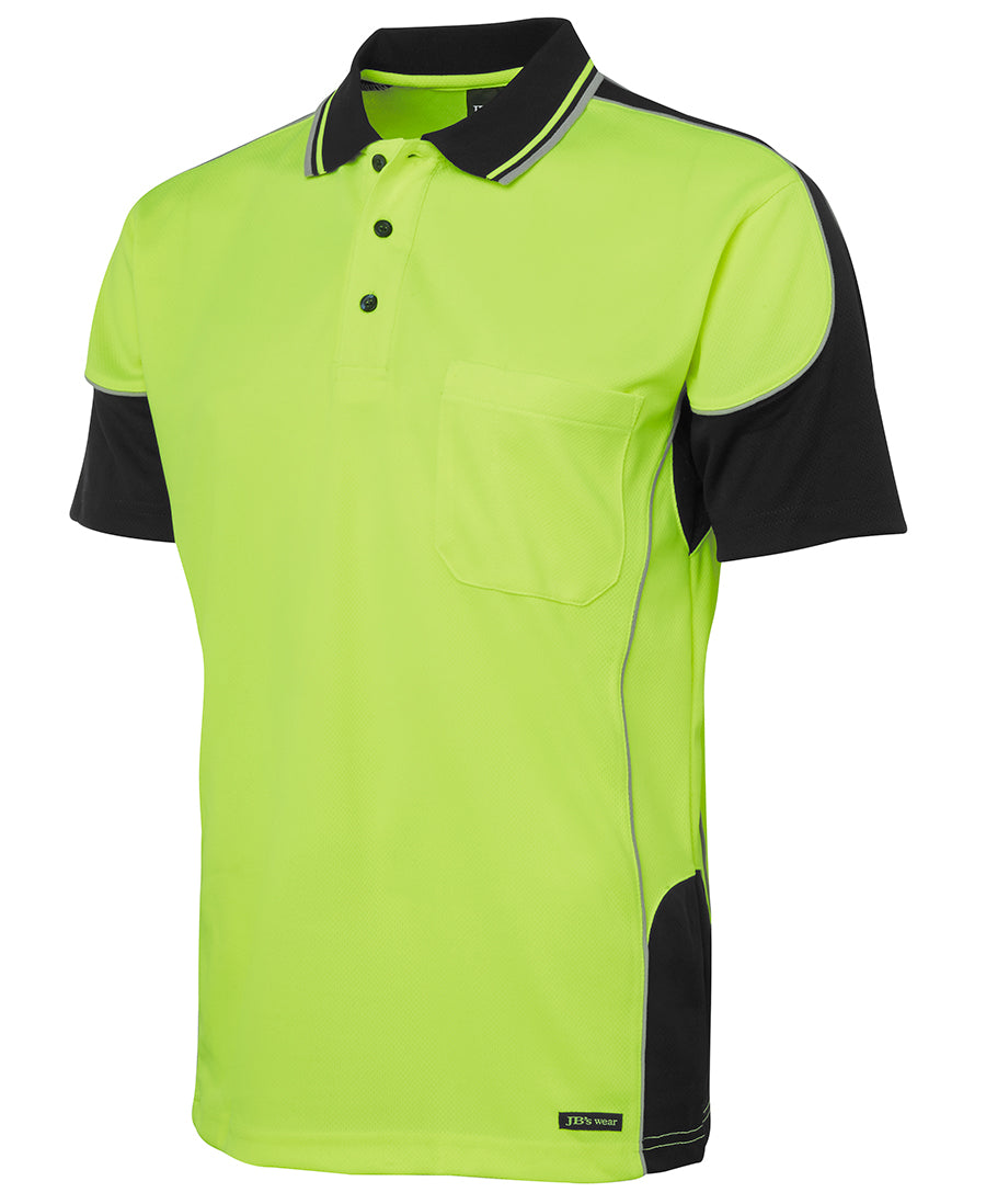 JB'S HI VIS CONTRAST PIPING POLO
6HCP4