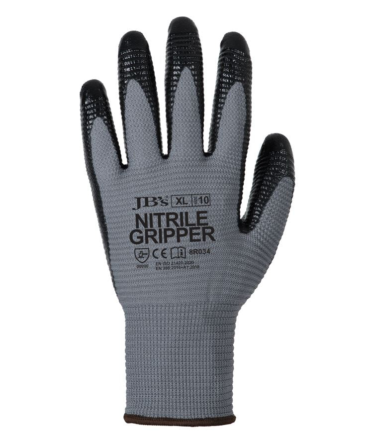 JB'S NITRILE GRIPPER GLOVE (12 PACK)
8R034
