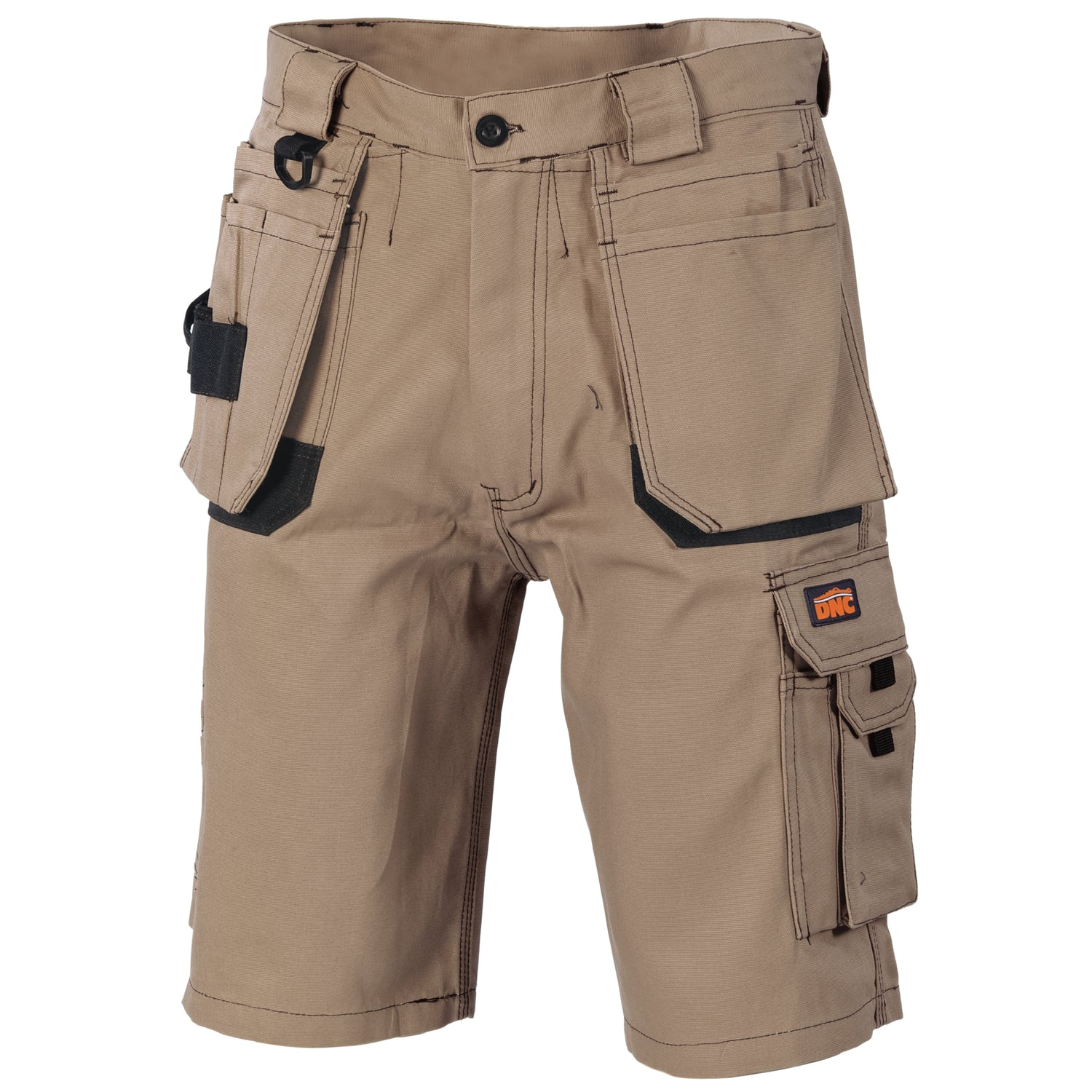 DNC Duratex Cotton Duck Weave Tradies Cargo Shorts - with twin holster tool pocket
Product Code: 3336