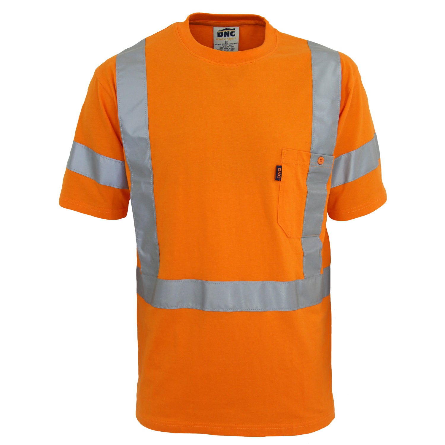 DNC Hi-Vis Cotton taped Tee Short Sleeve
Product Code: 3917