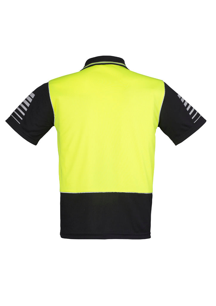 GCZH236 Mens Hi Vis Zone Short Sleeve Polo