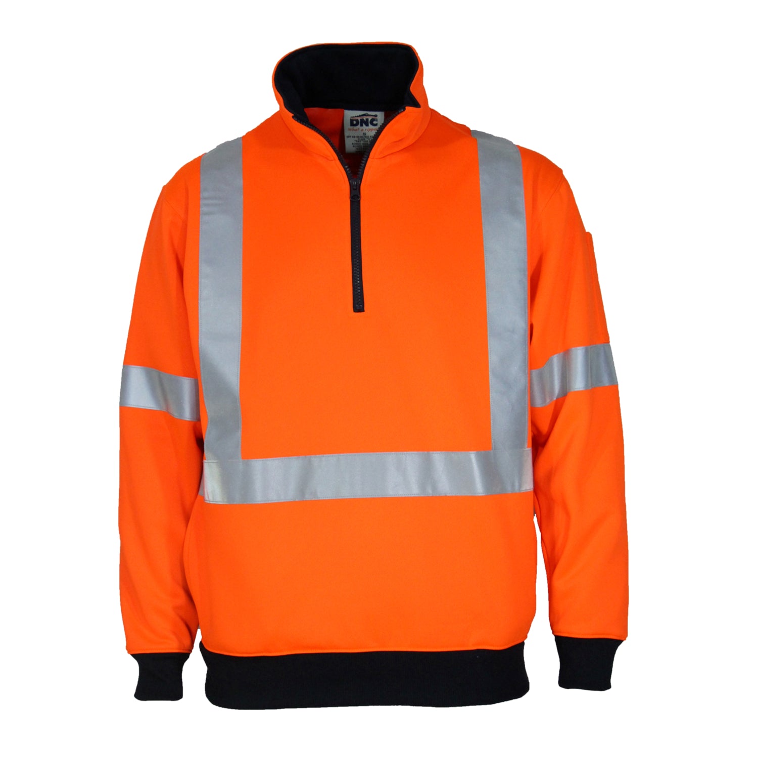 DNC Hi-vis 1/2 Zip X Back Fleecy Jumper
Product Code: 3933