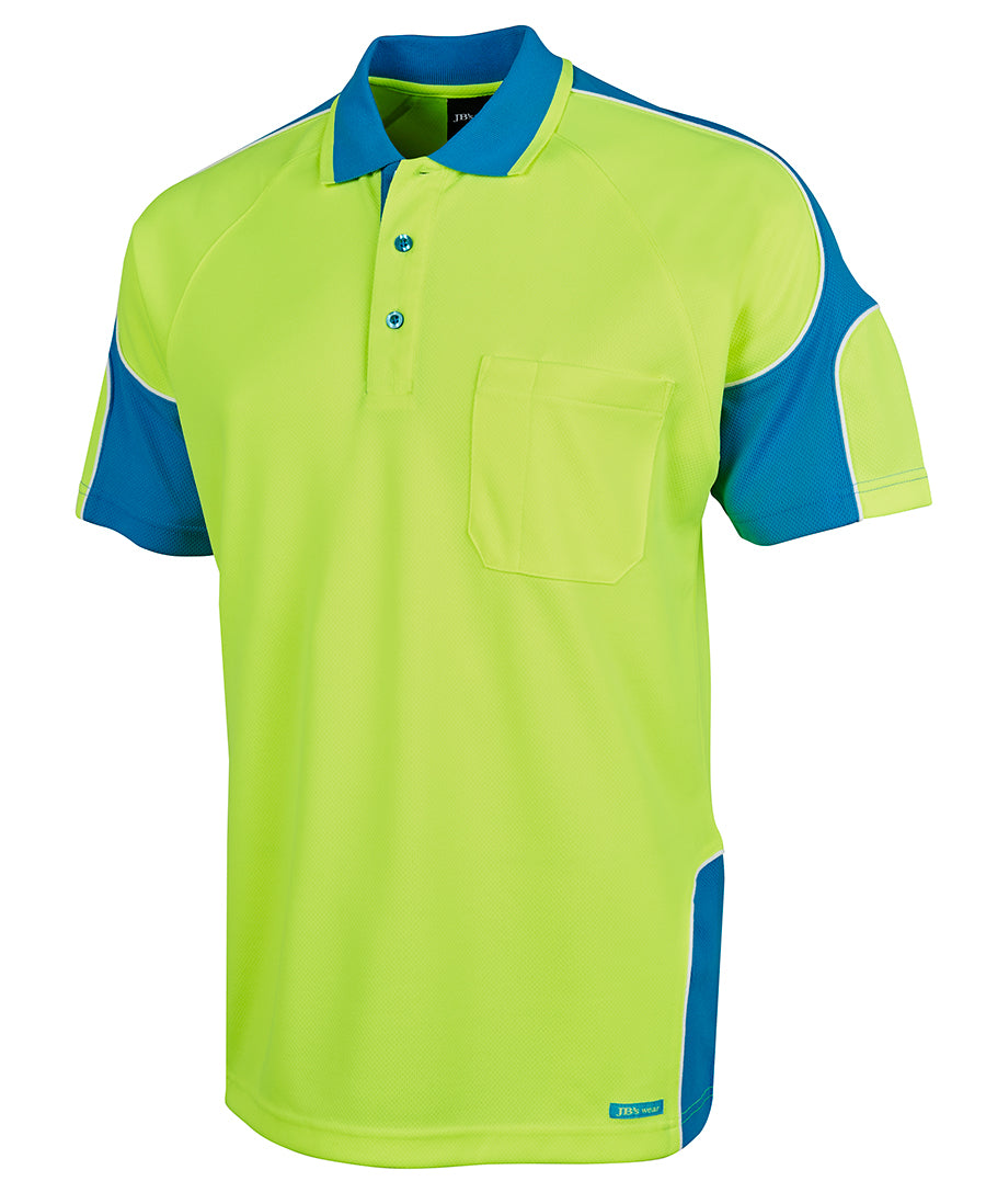 JB'S HI VIS S/S ARM PANEL POLO
6AP4S