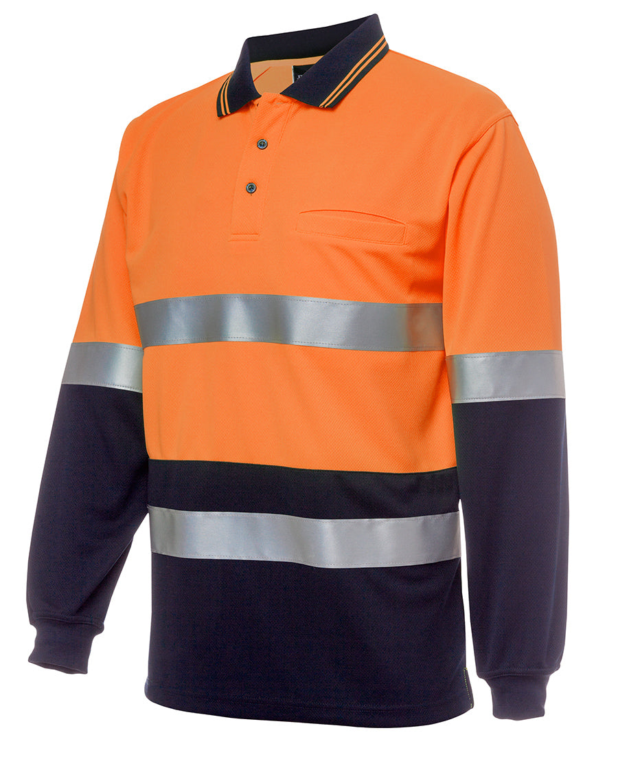 JB'S HI VIS L/S (D+N) COTTON BACK POLO
6HMCB