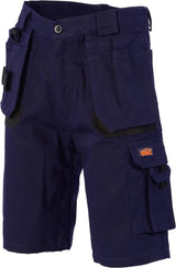DNC Duratex Cotton Duck Weave Tradies Cargo Shorts - with twin holster tool pocket
Product Code: 3336