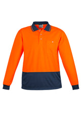 GCZH232 Unisex Hi Vis Basic Long Sleeve Polo