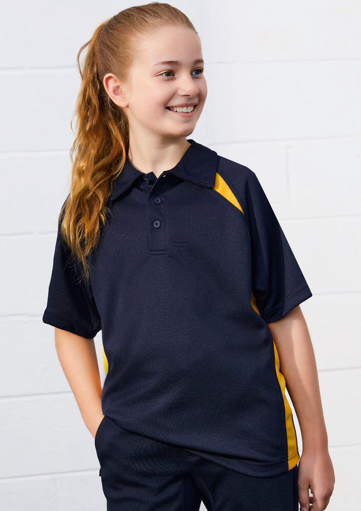 Kids Splice Short Sleeve Polo
P7700B