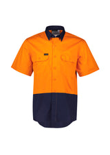 GCZW115 Mens Hi Vis Short Sleeve Shirt