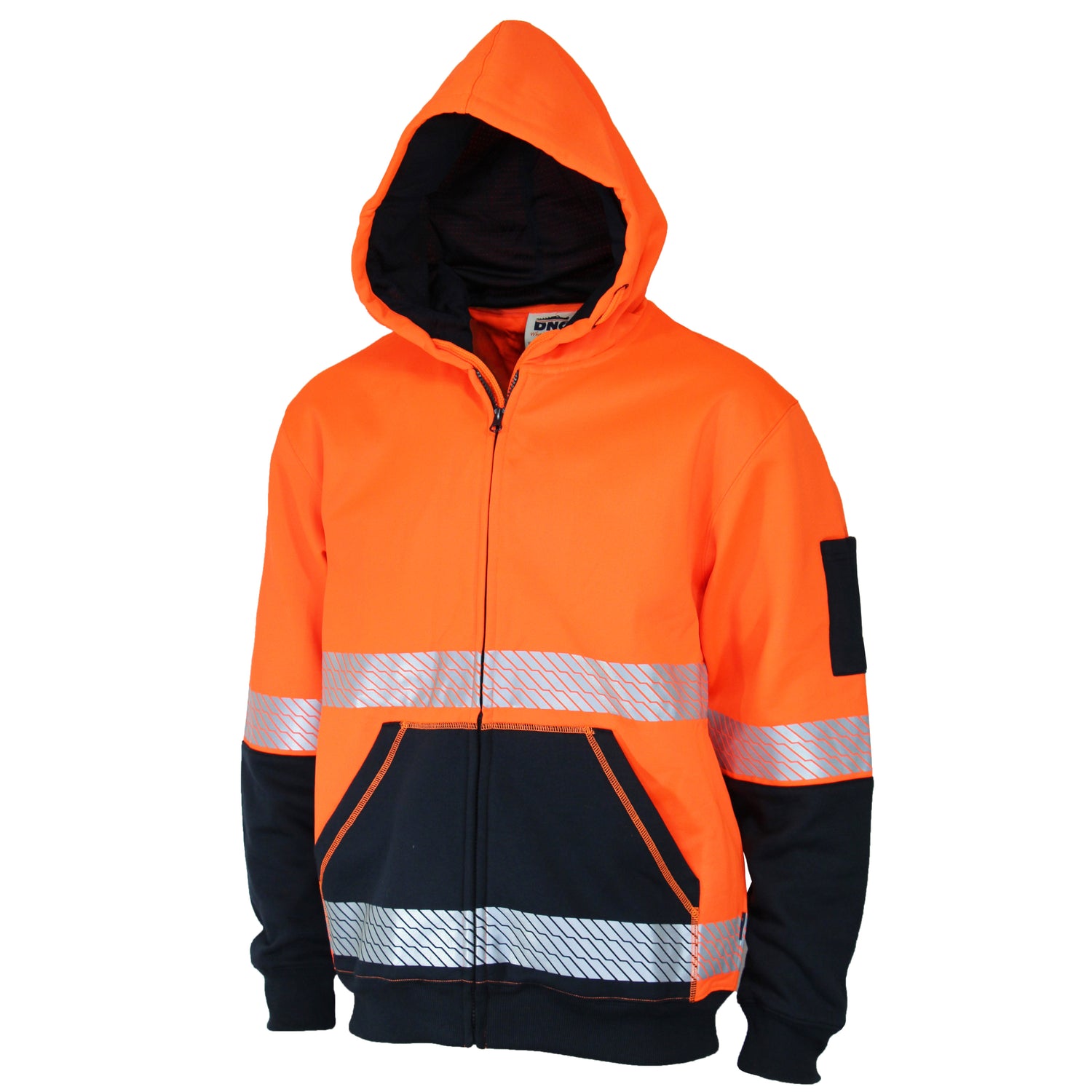 DNC HiVis Segmented Tape Full Zip Hoodie.
Product Code: 3530