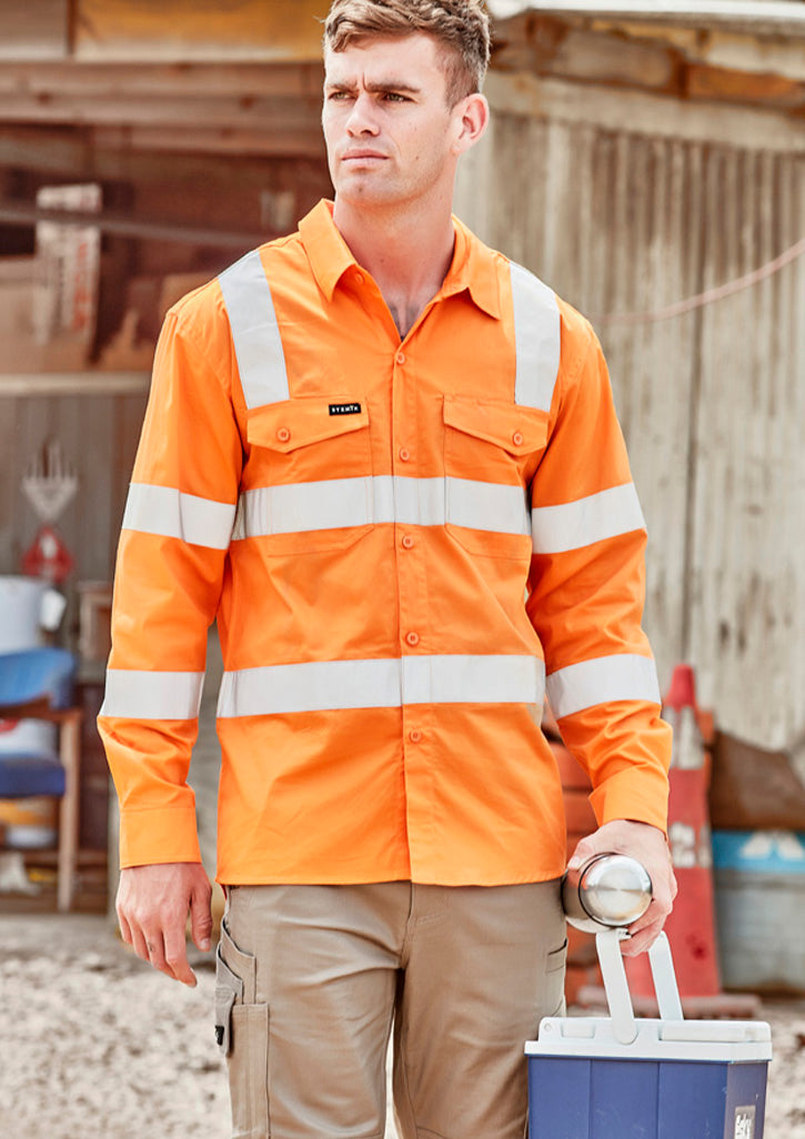 GCZW680 Mens Bio Motion VIC Rail Long Sleeve Shirt
