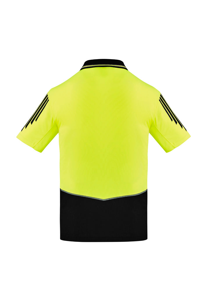 GCZH315 Mens Hi Vis Flux Short Sleeve Polo