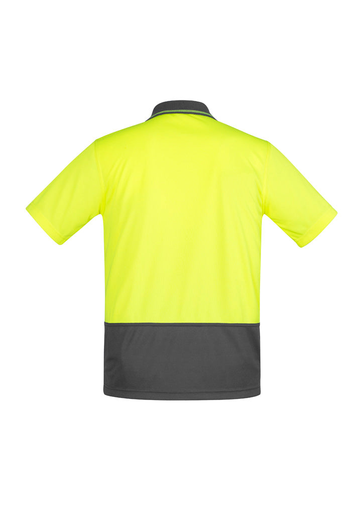 GCZH415 Mens Hi Vis Comfort Back Short Sleeve Polo