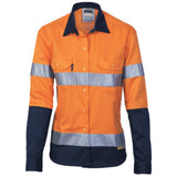 DNC Ladies HiVis Two Tone Drill Sh irt with 3M R/Tape - Long sleeve
Product Code: 3936