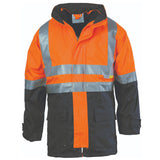 DNC 4 in 1 HiVis Two Tone Breathable Jacket with Vest and 3M R/Tape
Product Code: 3864