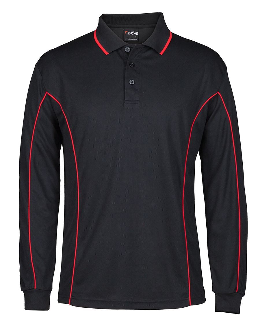 PODIUM L/S PIPING POLO
7PIPL