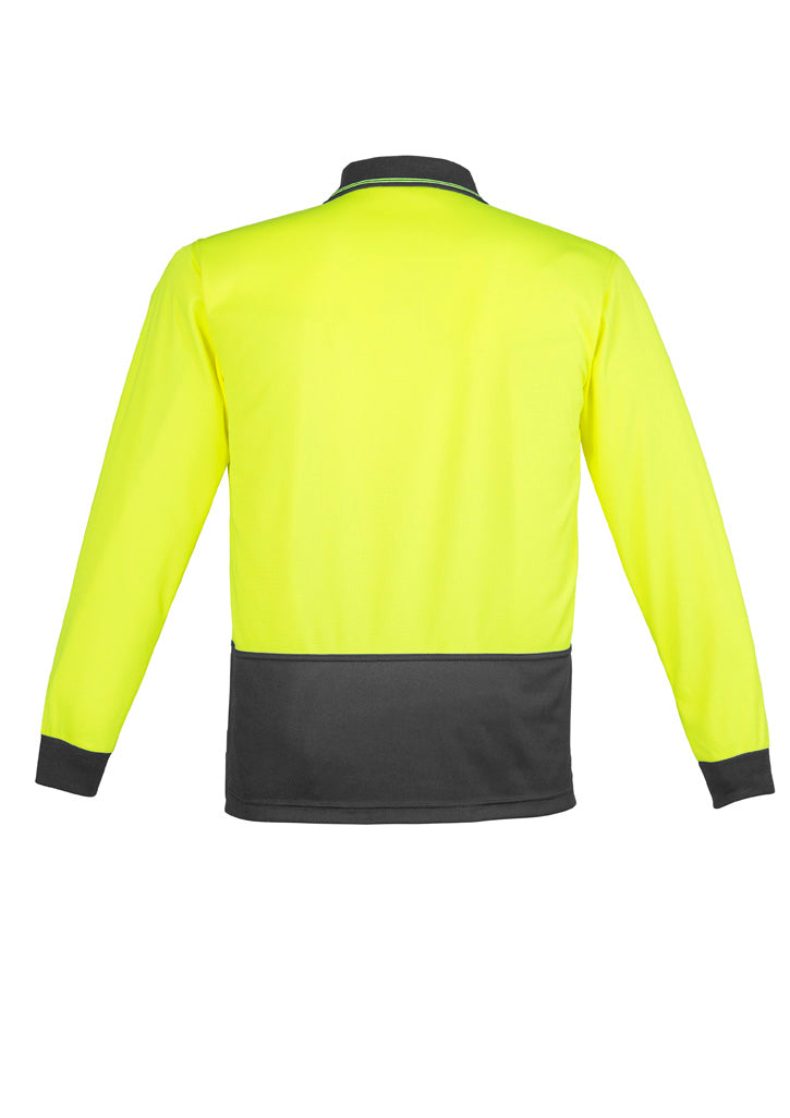GCZH232 Unisex Hi Vis Basic Long Sleeve Polo