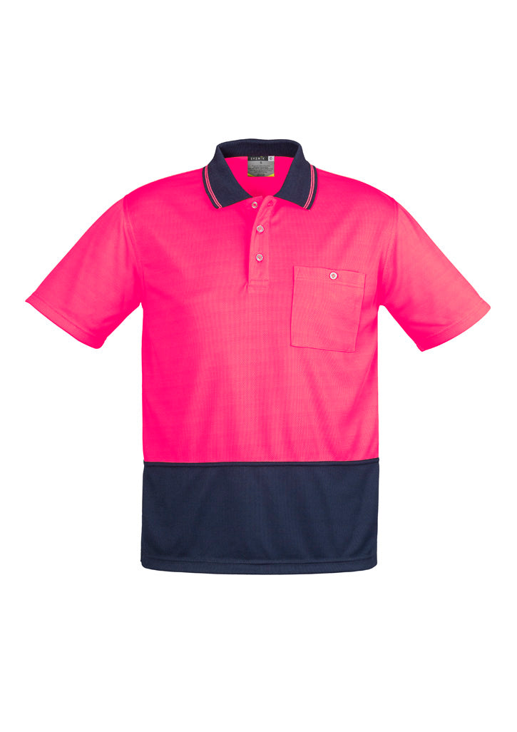 GCZH231 Unisex Hi Vis Basic Short Sleeve Polo