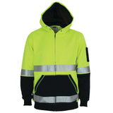 DNC Hivis 2 tone full zip super fleecy hoodie with CSR R/tape
Product Code: 3788