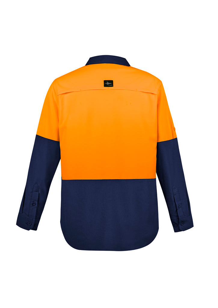 GCZW468 Mens Hi Vis Outdoor Long Sleeve Shirt