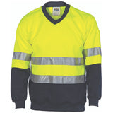 DNC Hivis Two Tone Sweatshirt (Sloppy Joe) With Generic R/Tape V-Neck
Product Code: 3921