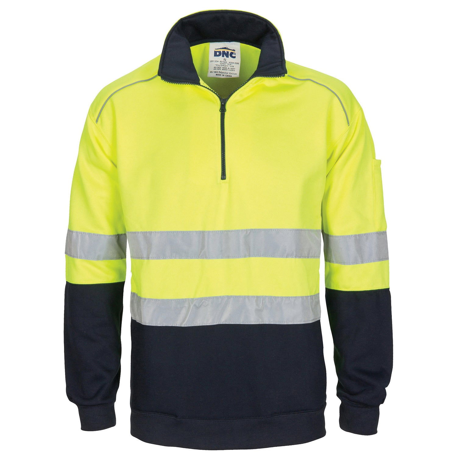 DNC HiVis 1/2 Zip Fleecy with Hoop Pattern CSR Reflective Tape
Product Code: 3729