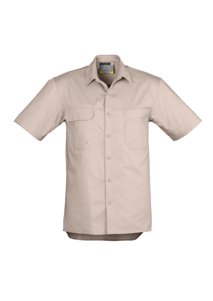 GCZW120 Mens Lightweight Tradie Short Sleeve Shirt