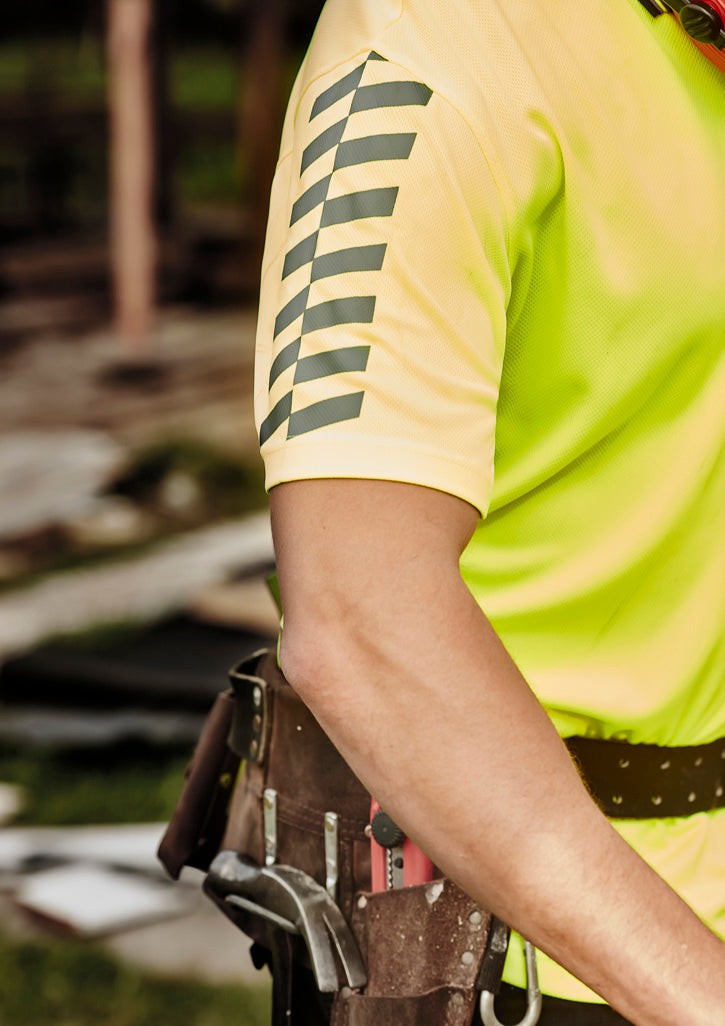 GCZH320 Mens Hi Vis Komodo Short Sleeve Polo