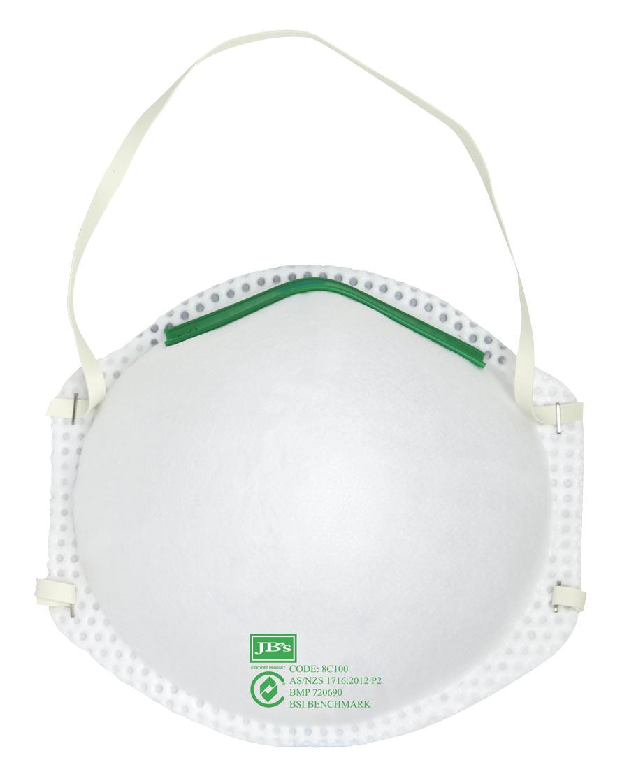 JB'S P2 RESPIRATOR (20PC)
8C100