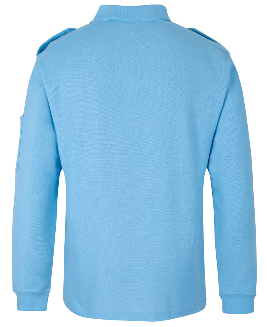 JB'S L/S 250 EPAULETTE POLO
210EL