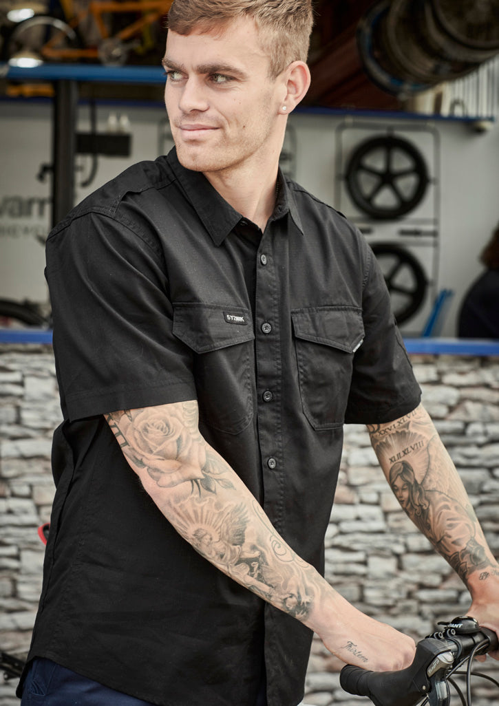 GCZW405 Mens Rugged Cooling Short Sleeve Shirt