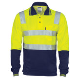 DNC Cotton Back HiVis Two Tone Polo Shirt with CSR R/ Tape - L/S
Product Code: 3818