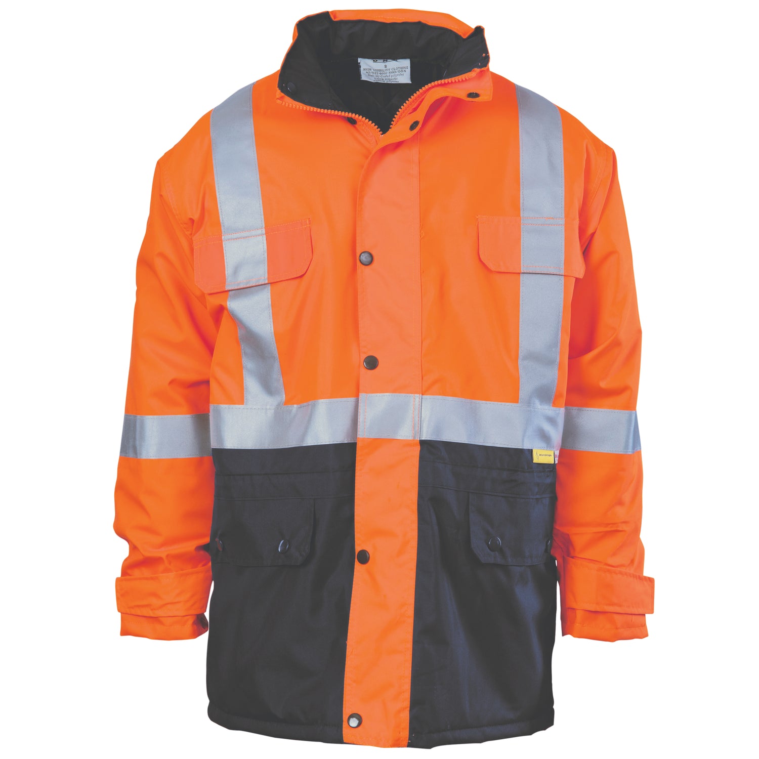 DNC HiVis Two Tone Quilted Jacket with 3M R/Tape
Product Code: 3863