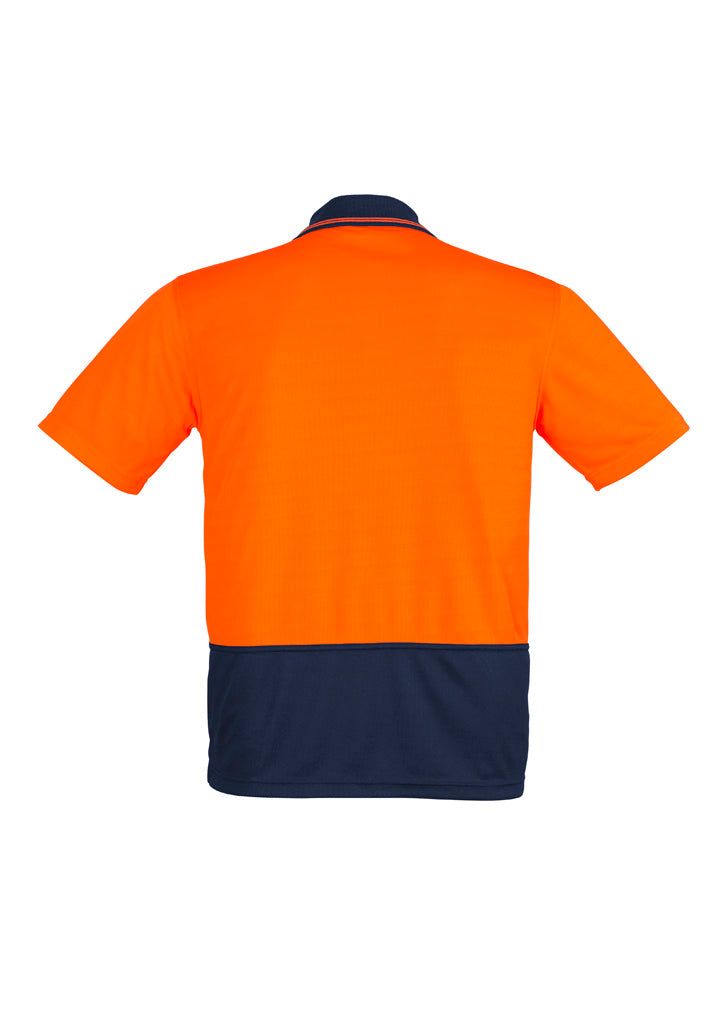 GCZH415 Mens Hi Vis Comfort Back Short Sleeve Polo