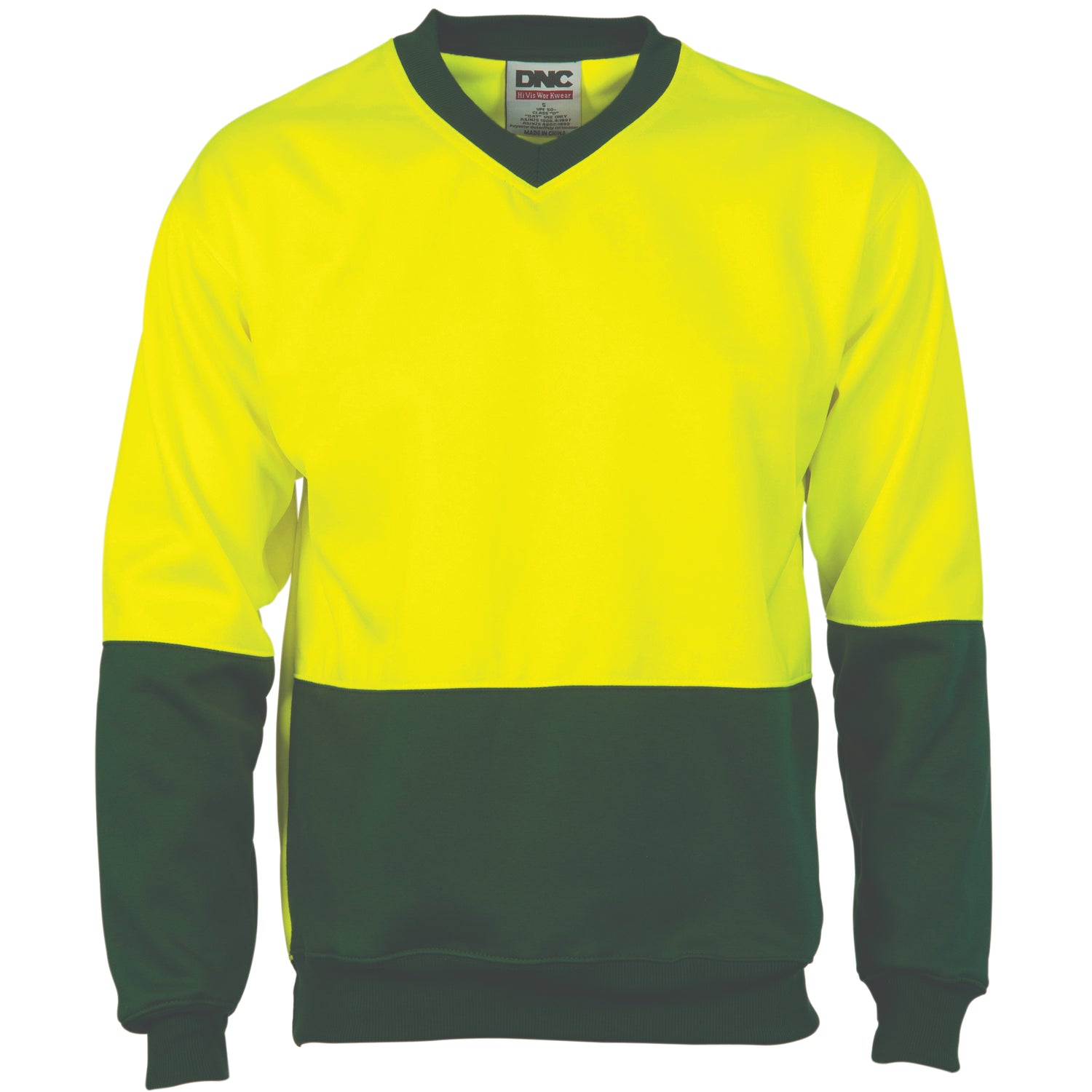 DNC HiVis Two Tone Fleecy Sweat Shirt (Sloppy Joe) V-Neck
Product Code: 3822